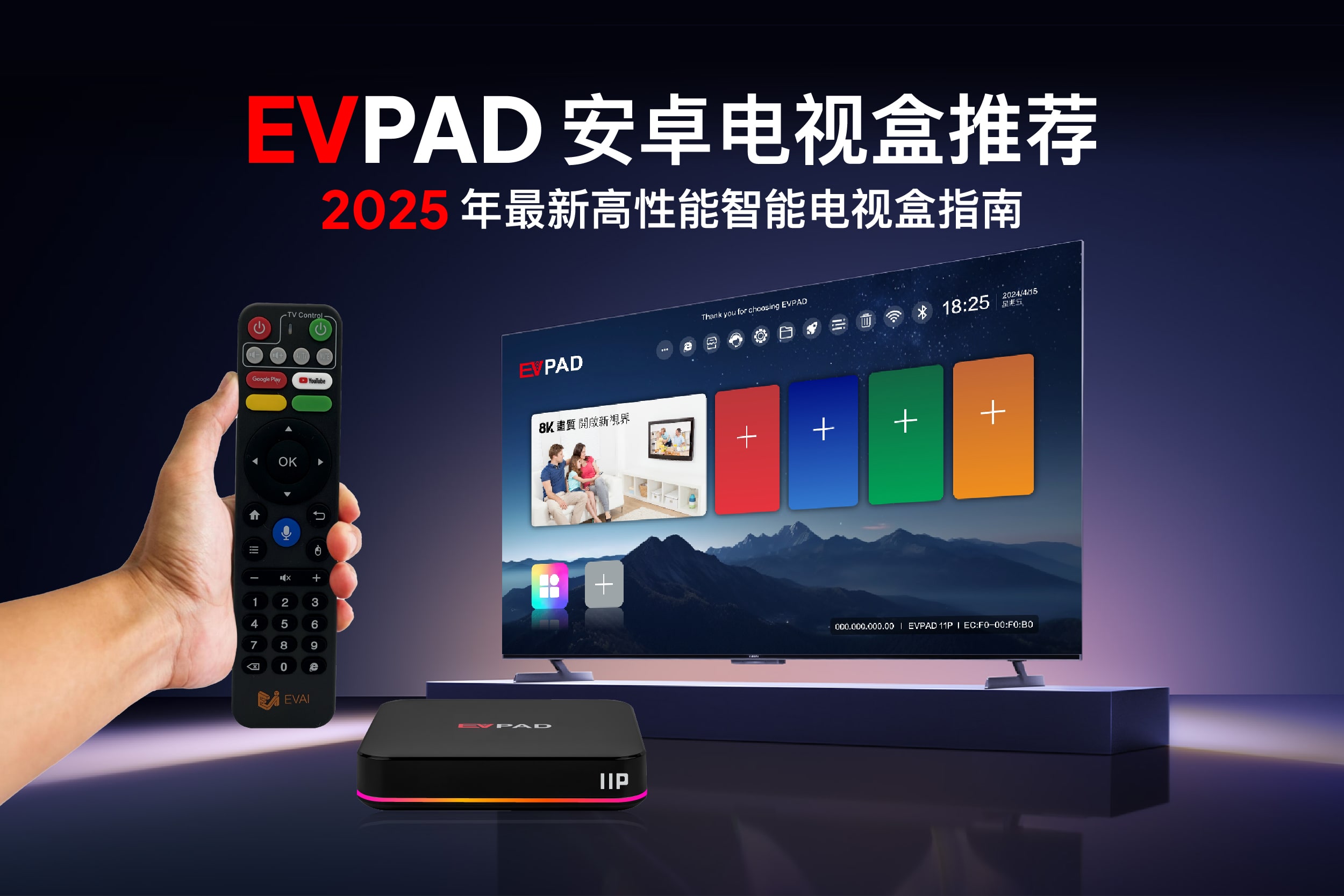 EVPAD安卓电视盒推荐