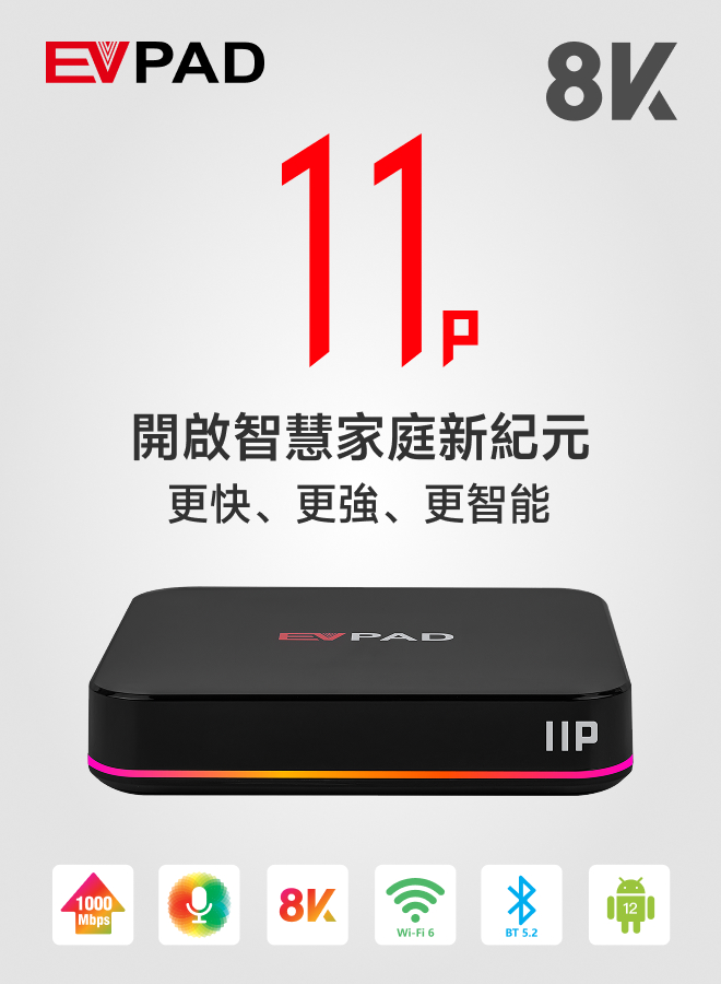 EVPAD 11P 垂直橫幅宣傳圖